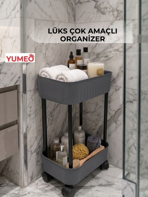 Yumeo Lüks Çok Amaçlı Organizer ile Evinizin Her Köşesinde Premium Düzen görseli 1