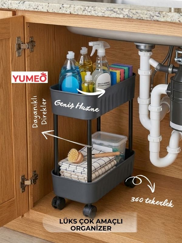 Yumeo Lüks Çok Amaçlı Organizer ile Evinizin Her Köşesinde Premium Düzen görseli 2